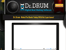 Tablet Screenshot of drdrum.com